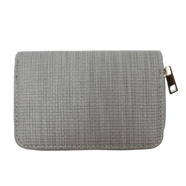 Billetera gris para dama 6166 - Boga