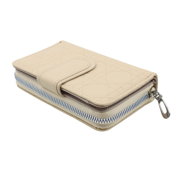 Billetera beige para dama 6173 - Boga