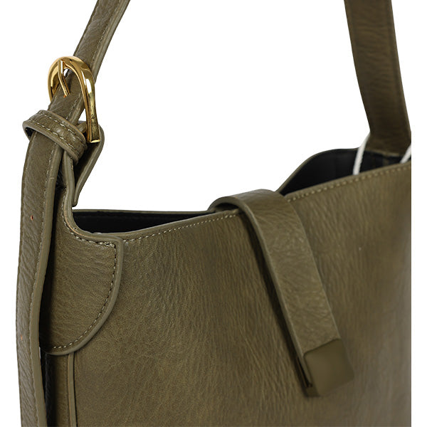 Bolso verde musgo para dama 6201 - Boga