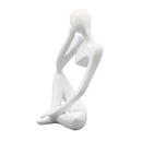 Figura decorativa blanca