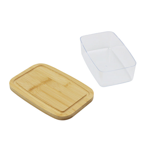 Mantequillera de bambú