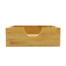 Servilletero de bambú