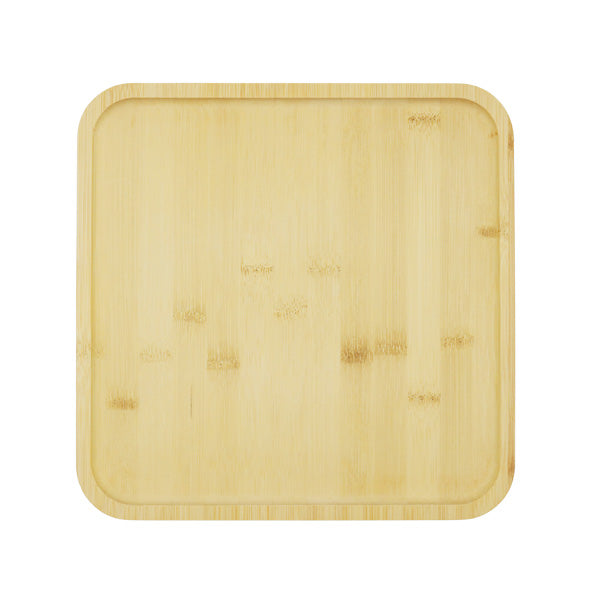 Bandeja para servir de bambú 30 cm