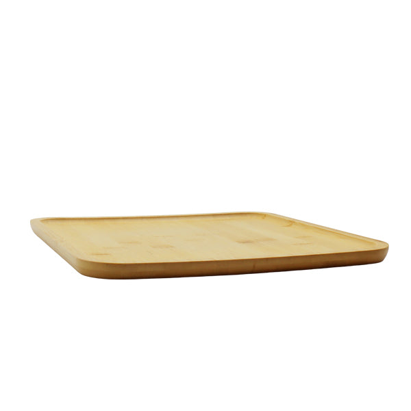 Bandeja para servir de bambú 30 cm
