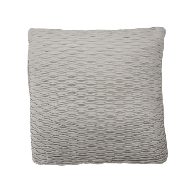 Cojín decorativo gris