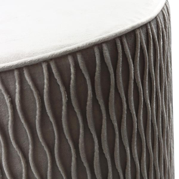 Taburete gris
