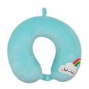 Cojín para cuello arco iris aqua