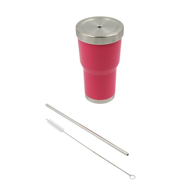 Vaso insulado rosa 590ml