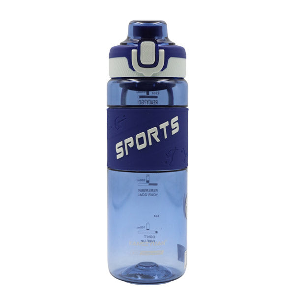 Botella deportiva azul