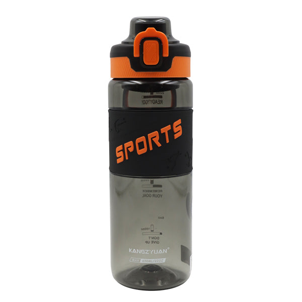 Botella deportiva negro