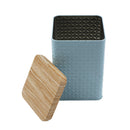 Contenedor para granos mediano turquesa