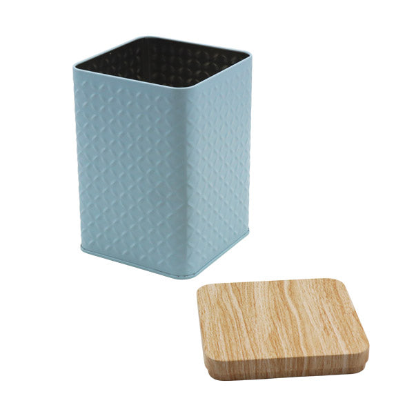 Contenedor para granos mediano turquesa