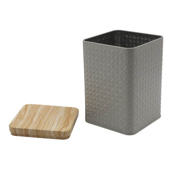 Contenedor para granos mediano gris