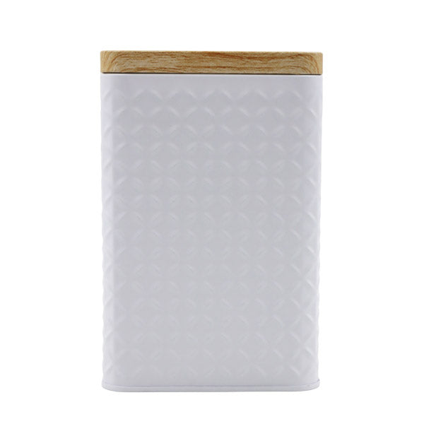 Contenedor para granos mediano blanco