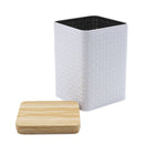 Contenedor para granos mediano blanco