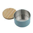 Contenedor para granos pequeño turquesa