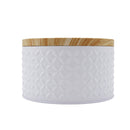 Contenedor para granos pequeño blanco