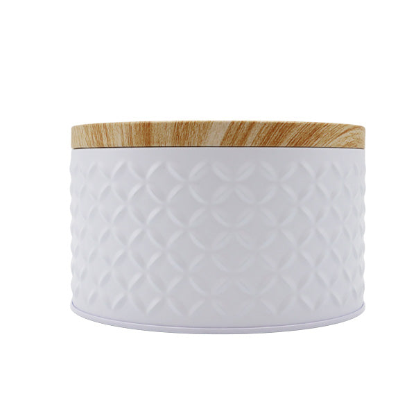 Contenedor para granos pequeño blanco