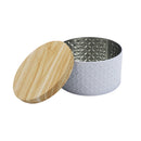 Contenedor para granos pequeño blanco