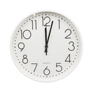 Reloj decorativa blanco