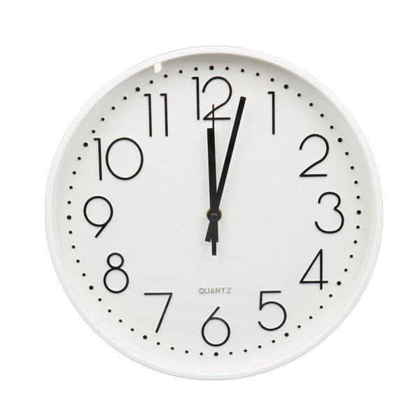 Reloj decorativa blanco