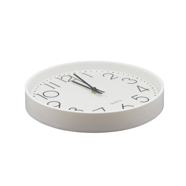 Reloj decorativa blanco