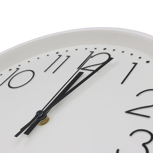 Reloj decorativa blanco