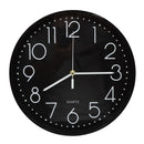 Reloj decorativa negro