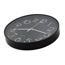 Reloj decorativa negro