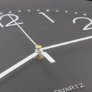 Reloj decorativa negro