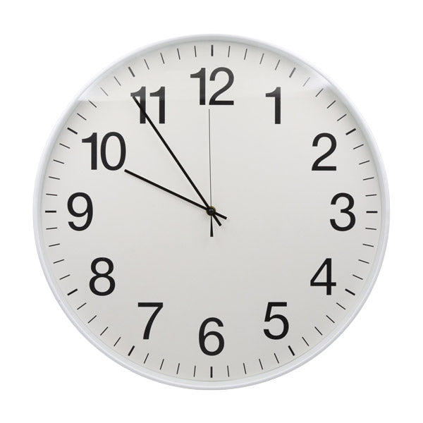 Reloj decorativa blanco