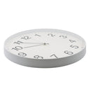 Reloj decorativa blanco
