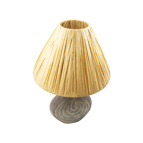 Lampara mesa beige