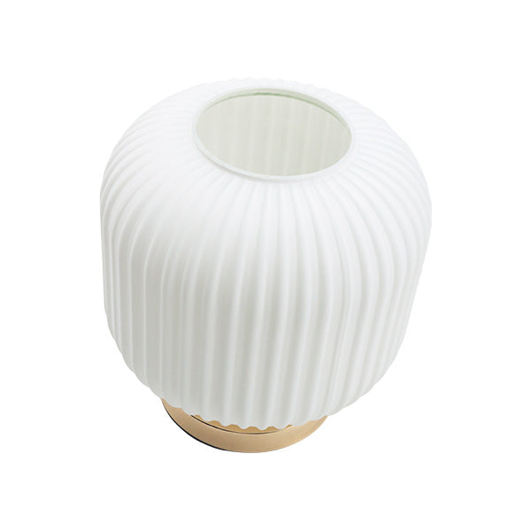 Lampara mesa blanco