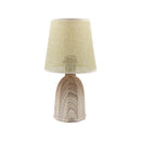 Lampara mesa beige
