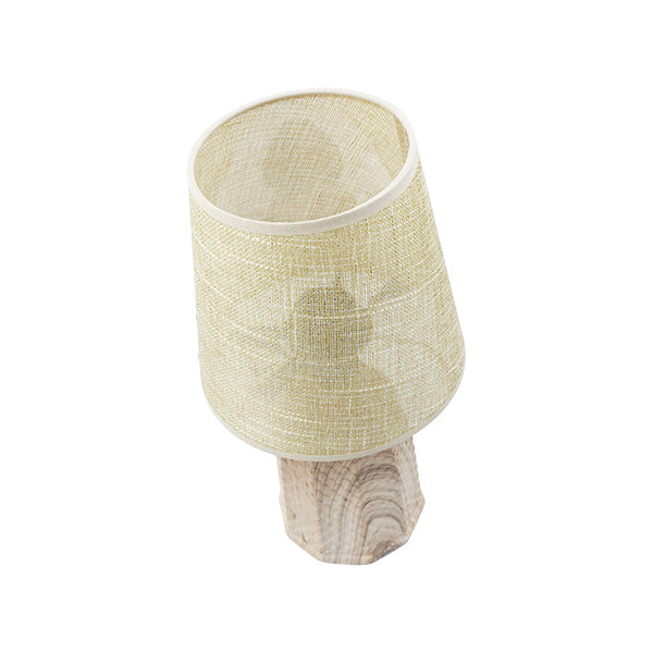 Lampara mesa beige
