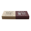 Posa vasos 8 unidades