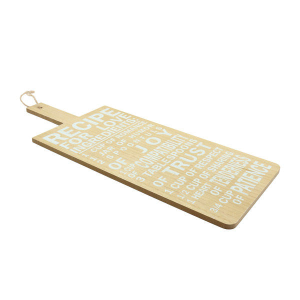 Colgante decorativo de recetas