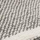 Alfombra para baño gris