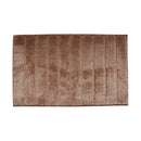 Alfombra para baño café