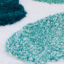 Alfombra para baño verde