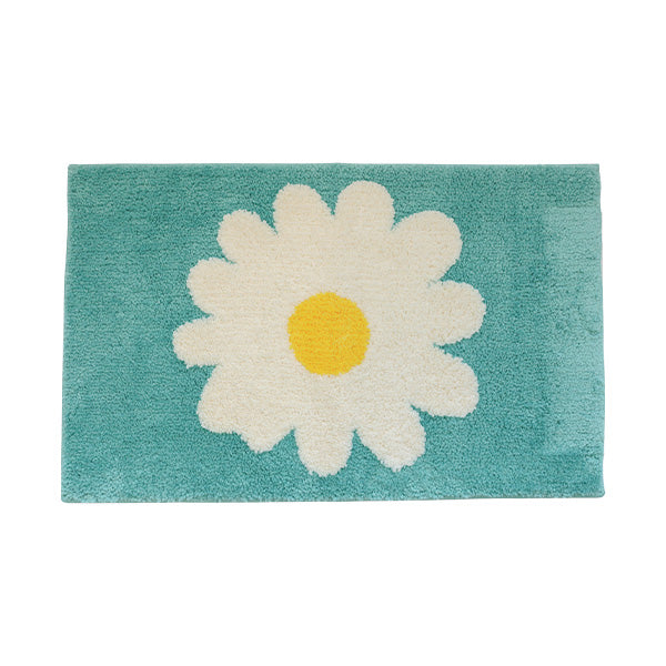 Alfombra para baño diseño de flor