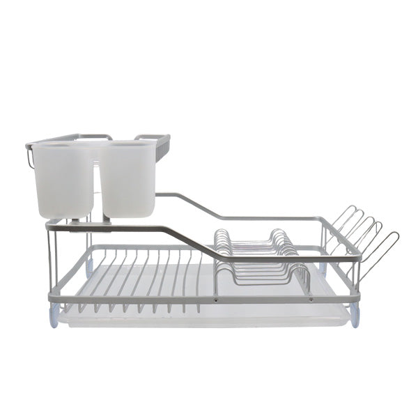 Escurridor 2 niveles platos silver