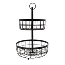 Frutero 2 niveles negro