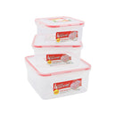 Set 3 contenedores para comida