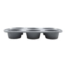 Molde 6 cupcakes silicon