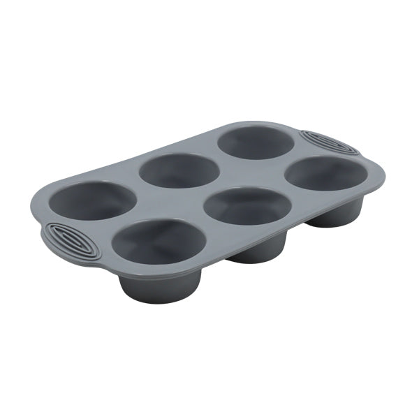 Molde 6 cupcakes silicon
