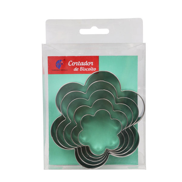 Moldes para galletas flor