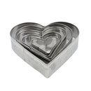 Moldes para galletas corazón