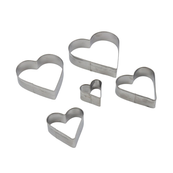 Moldes para galletas corazón